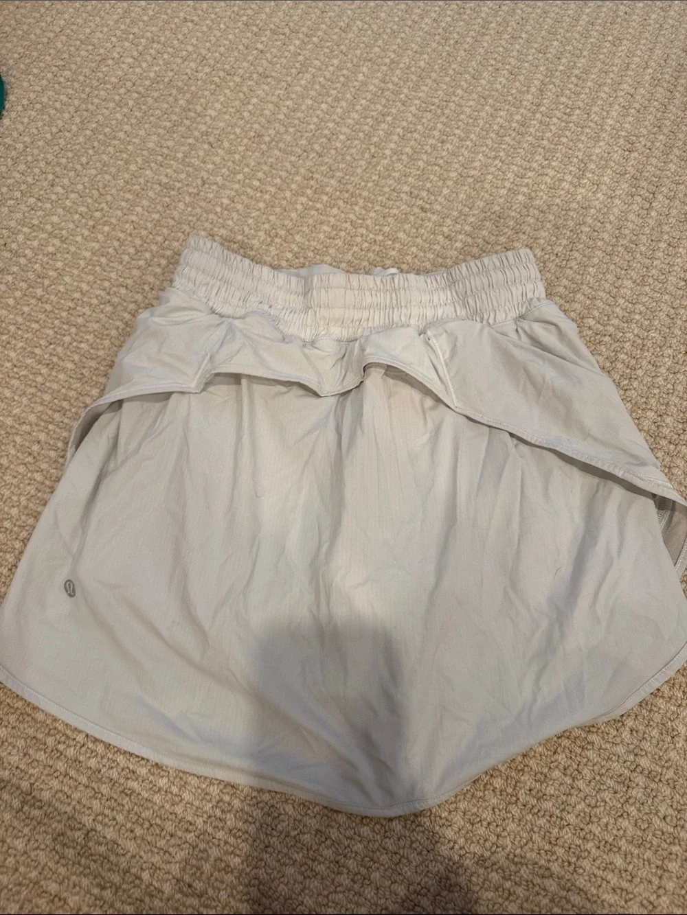lululemon white tennis  skirt